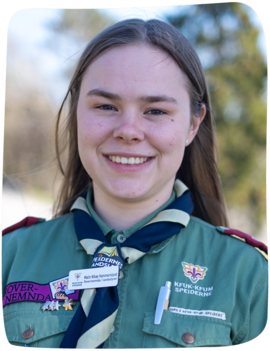 Malin Nikøy Hammersland, landsstyremedlem 2025-2027 og rovernemndsleder 2025-2026.