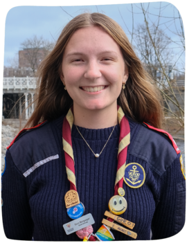 Guro Bergsager, nestleder i Rovernemnda 2026-2027.